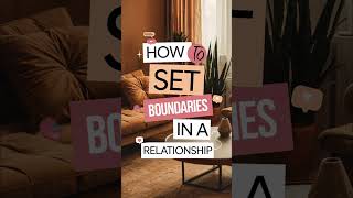 HOW TO SET BOUNDARIES loveandcommunication relationshipconnection communicationmatters love [upl. by Guria]