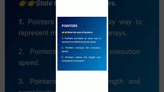 notesbyallsolutions Pointers uses of pointers in c programmingc programming [upl. by Fortunna401]