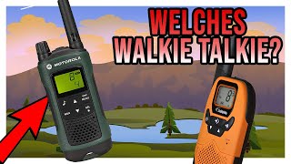 Walkie Talkie TEST  TOP 5 FUNKGERÄTE Vergleich  Welches kaufen [upl. by Gerrard391]