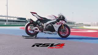 2023 Aprilia RSV4 Factory  Speed White [upl. by Srevart]