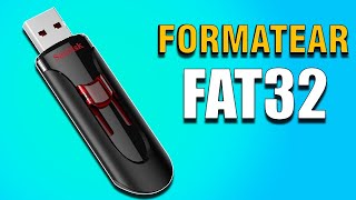 Como formatear USB en FAT32 completo ✅ [upl. by Woods]