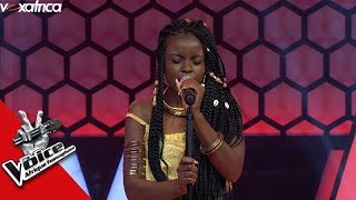 Michelle Durelle ‘ Ancrée à ton port ‘ Fanny Audition à l’aveugle The Voice Afrique francophone 2017 [upl. by Argella]