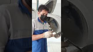 Part 2 Hyundai Elantra Rotor Disc resurface installed and Fixed it [upl. by Puff]