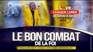 LE BON COMBAT DE LA FOI AVEC LE PASTFRANÇOIS MUTOMBO VH LUNDI 07 OCTOBRE 2024 [upl. by Stanzel]