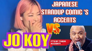 Jo Koy  Japanese Standup Comedian Reacts to How To Tell Asians Apart with Asian Accents [upl. by Aihsram]