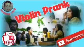 VIOLIN PRANK REACTION VIDEO TO AGOGO VIOLIN BY OYIEBOY VLOG [upl. by Lipson]