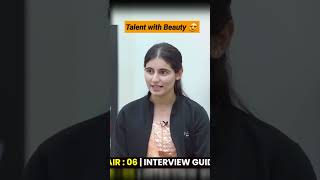 SRISHTI DABAS AIR 6  UPSC 2023 Topper Mock Interview viral ias upsc iasinterview [upl. by Reggis]