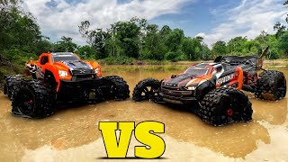 Traxxas X Maxx vs Arrma Kraton 8s  Part 2  RC Car vs Super Glue  RC Car [upl. by Sacci]