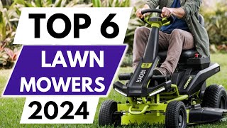 Top 6 Best Riding Lawn Mowers 2024 [upl. by Shirleen]