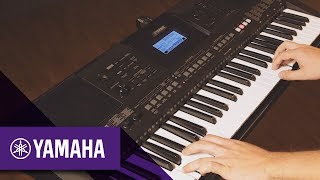 Yamaha PSRE463 Digital Keyboard Overview Yamaha Music [upl. by Enomis]