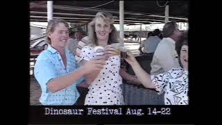 TVC  Hughenden Dinosaur Festival 1992 [upl. by Daphie]