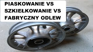 PIASKOWANIE VS SZKIEŁKOWANIE VS FABRYCZNY ODLEW [upl. by Rosenberger]