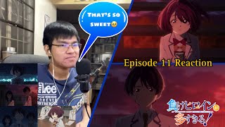 NUKUMIZU WILL ALWAYS STAY WITH HER  Makeine Too Many Losing Heroines Episode 11 REACTION [upl. by Yemaj774]