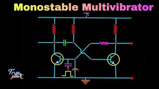 🔴 Monostable Multivibrator  Monostable Multivibrator Using Transistor UJT  in Hindi [upl. by Oiceladni983]