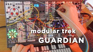 Modular Trek Guardian feat Moskwa Cosmos Quencer DistingEX Doepfer A1116 [upl. by Hoshi]