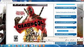 how to downlods deadpool game of ocean of game [upl. by Keynes486]