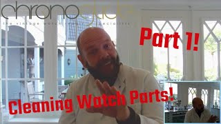 How to clean watch parts  Part 1of3  The basics [upl. by Cherilyn]