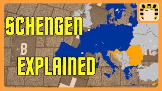 The Schengen Area Explained [upl. by Gratt957]