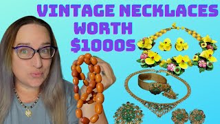 Vintage Jewelry Brands That Sell for THOUSANDS  Necklaces and More [upl. by Oberg]