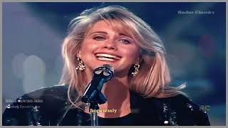 Olivia Newton John  Hopelessly Devoted to You lyrics [upl. by Yerffej]