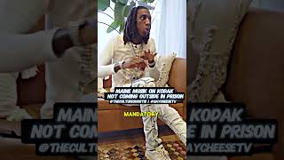 Maine Musik on being in prison with Kodak Black mainemusik kodakblack [upl. by Arahs]