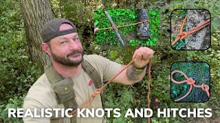 Corporals Corner MidWeek Video 18 Realistic and Legit Knots and Hitches YOU Should Know [upl. by Ahael]