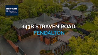 FOR SALE  143B Straven Road Fendalton  Michael Chan amp Manav Sharma [upl. by Hadwyn]