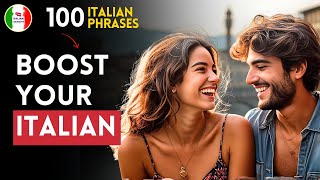 Learn Italian YOU MUST KNOW 100 Expressions Using Avere Listen and Repeat [upl. by Adnovahs110]