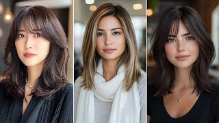 Chic Stacked Bob Haircuts Wavy Bob Hairstyles 2025 Haircut Trends Female Hair Dye Colour Ideas [upl. by Alena]