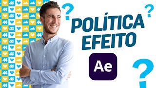 EFEITO Simples do AFTER EFFECTS que Será usado nas Campanhas Políticasquot [upl. by Nylime777]