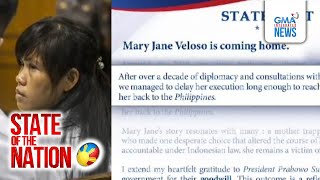 Mary Jane Veloso uuwi na sa Pilipinas mahaharap sa habambuhay na pagkakakulong  SONA [upl. by Otilegna332]