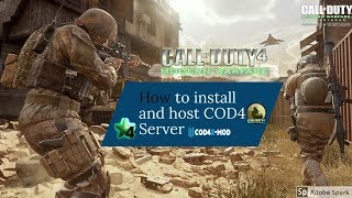 How to create cod4 internet server By MrR0307 [upl. by Llekcm]