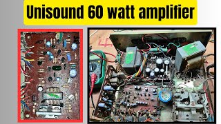 UNISOUND 60 WATT AMPLIFIER [upl. by Julide101]