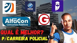 Qual melhor curso preparatório para concursos públicos com FOCO nas carreiras policiais [upl. by Josy]