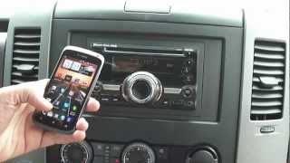 clarion cx501 bluetooth stereo auto car receiver [upl. by Eedak]