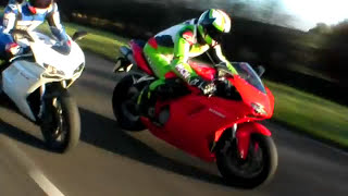 Ducati 1098 vs 848 [upl. by Ally]