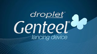 Droplet Genteel Lancing Device Quick Start Video [upl. by Lennej]