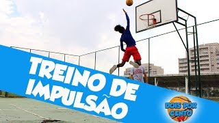 COMO TER MAIS IMPULSÃO PLIOMETRIA feat Kanguru amp Bolivar  TUTORIAIS BASQUETE BASQUETE DE RUA [upl. by Floss810]