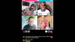 DONIA KHANDY ZOUMA AND 6IX PLAY ON TIKTOK LIVE [upl. by Zellner]