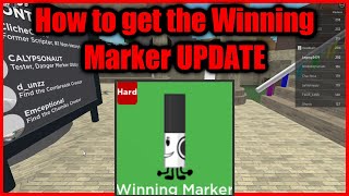 How to Get the Winning Marker UPDATE  Find the Markers 237  Roblox [upl. by Dibri871]