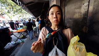 I visited The Most Exotic Morning Market in Kuala Lumpur Malaysia [upl. by Hgiel487]