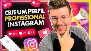 INSTAGRAM Aprenda Criar Um Perfil PROFISSIONAL  JivoChat [upl. by Sucramraj368]