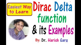 Dirac Delta Functions and its Examples [upl. by Asilav372]