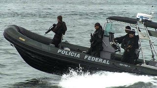 Policia Federal  Nepom  Fronteiras  Police Brazil  HD [upl. by Marchese]