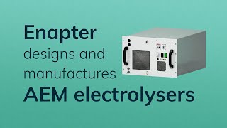 Enapter AEM electrolyser EL 21 [upl. by Ahtanoj]