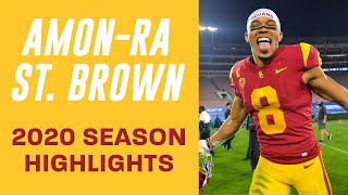 Football  AmonRa St Brown 2020 Highlights [upl. by Belmonte380]