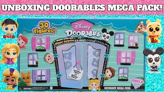 UNBOXING Disney Doorables Series 6 Ultimate Mega Pack Blind Bag Opening Target Exclusive [upl. by Attenad]