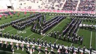 Allen Eagle Escadrille Halftime Show  Texas vs The Nation [upl. by Cello4]