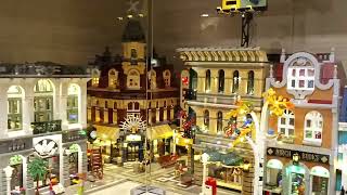 LEGO living small town from heavens [upl. by Ayifas184]