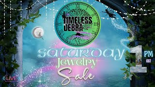 Saturday 12 noon cst Live Jewelry Sale Costume Sterling n more [upl. by Nnaeitak]